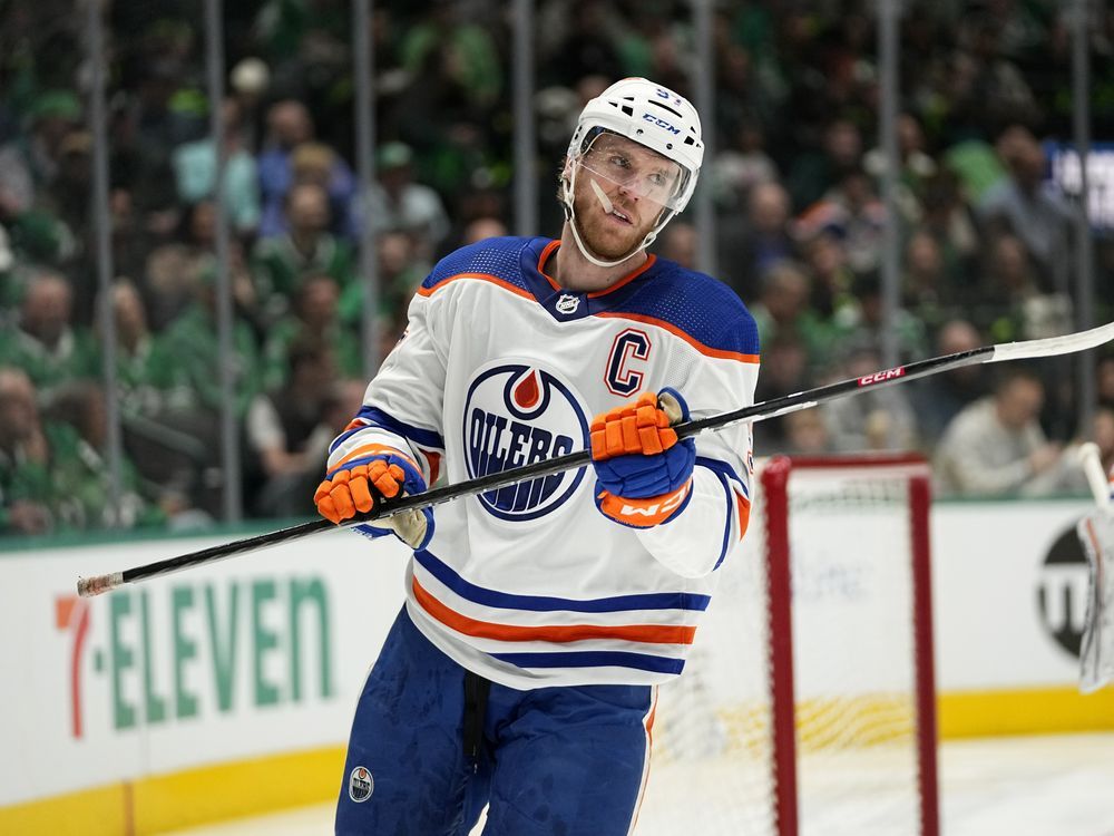 NextImg:Oilers superstar McDavid out day-to-day, could miss game against visiting Vegas