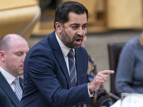 Scotland's First Minister Humza Yousaf.