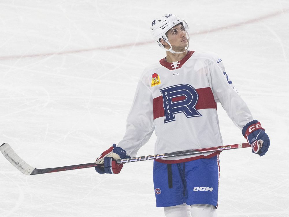 NextImg:NHL clears Canadiens defenceman Logan Mailloux ahead of season finale