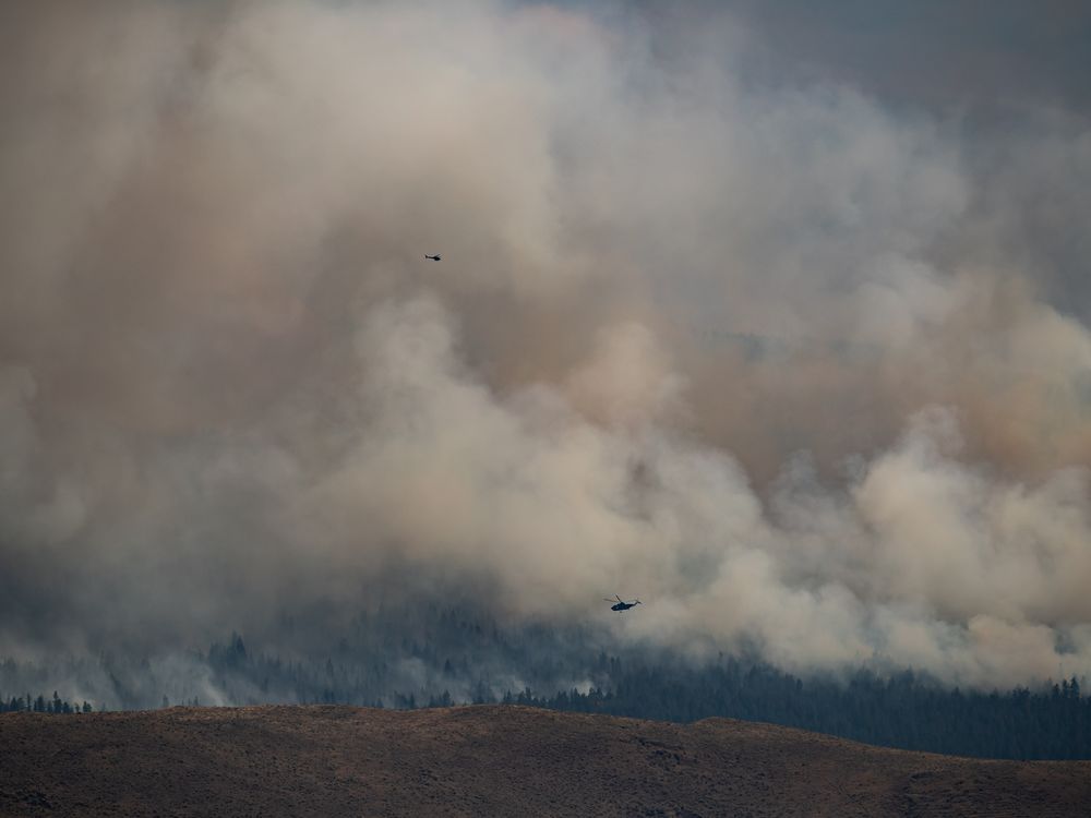 NextImg:Town of Endako under wildfire threat as two evacuation alerts issued in central B.C.