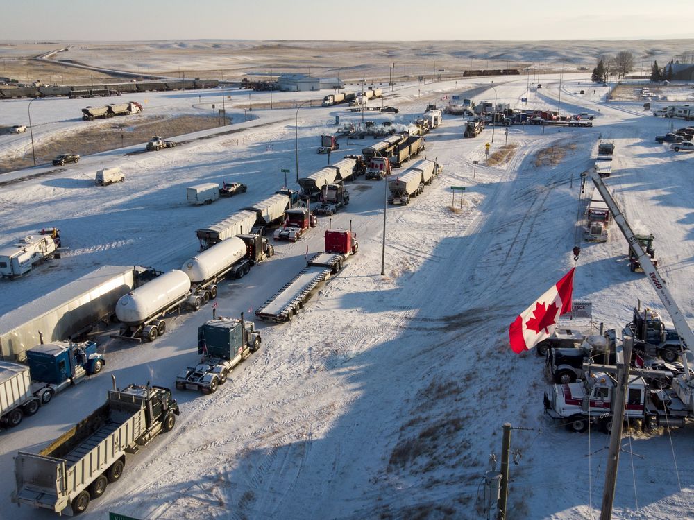 NextImg:'Judges of the facts': Jury selected for border blockade trial in Alberta