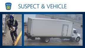 The vehicle used to transport the stolen gold