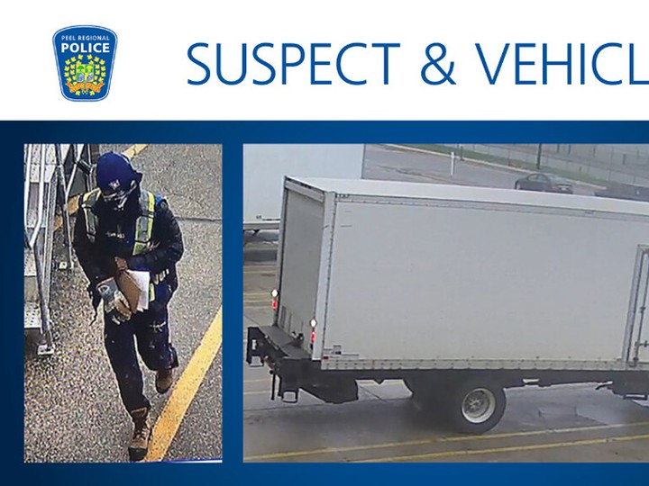  The vehicle used to transport the stolen gold from Toronto’s Pearson airport.