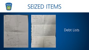 Debt lists linked to the Toronto airport gold heist