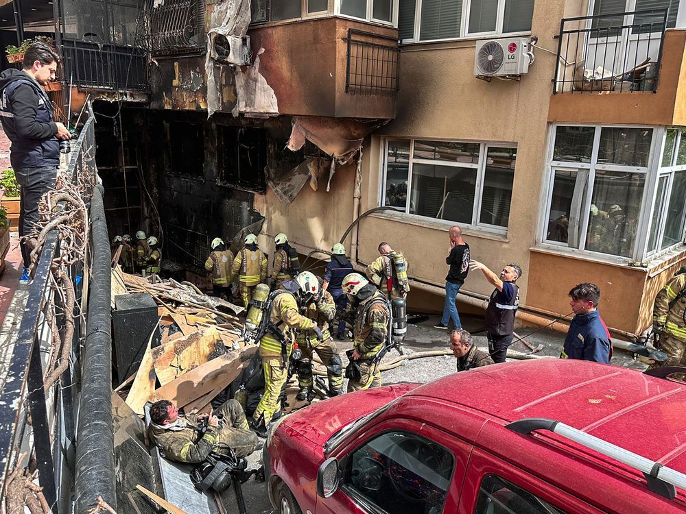 NextImg:Fire at Istanbul nightclub during renovations kills at least 29