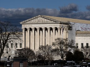FILE - The Supreme Court is seen in Washington, March 7, 2024. The Supreme Court is considering a case that will determine when doctors can provide abortions during medical emergencies in states with bans enacted after the high court's sweeping decision overturning Roe v. Wade.