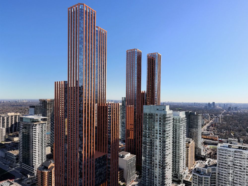 NextImg:On the map: Four new tall towers coming to Yonge and Eglinton