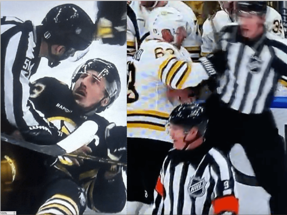 Bizarre incident at Leafs, Bruins game you likely missed: 'This is
kind of a big deal'