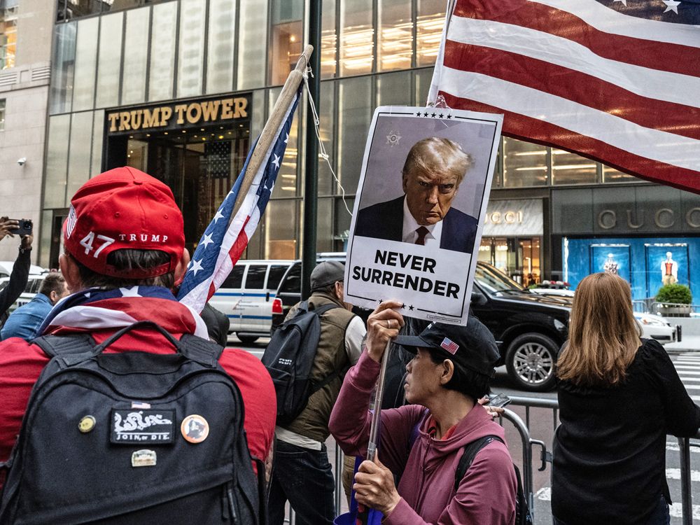 NextImg:Now Donald Trump is a convicted felon, he's barred from entering Canada — technically