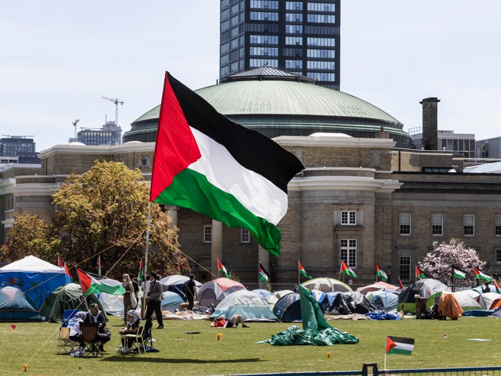 Jewish students, faculty say they are under attack amid tensions over
U of T anti-Israel protest