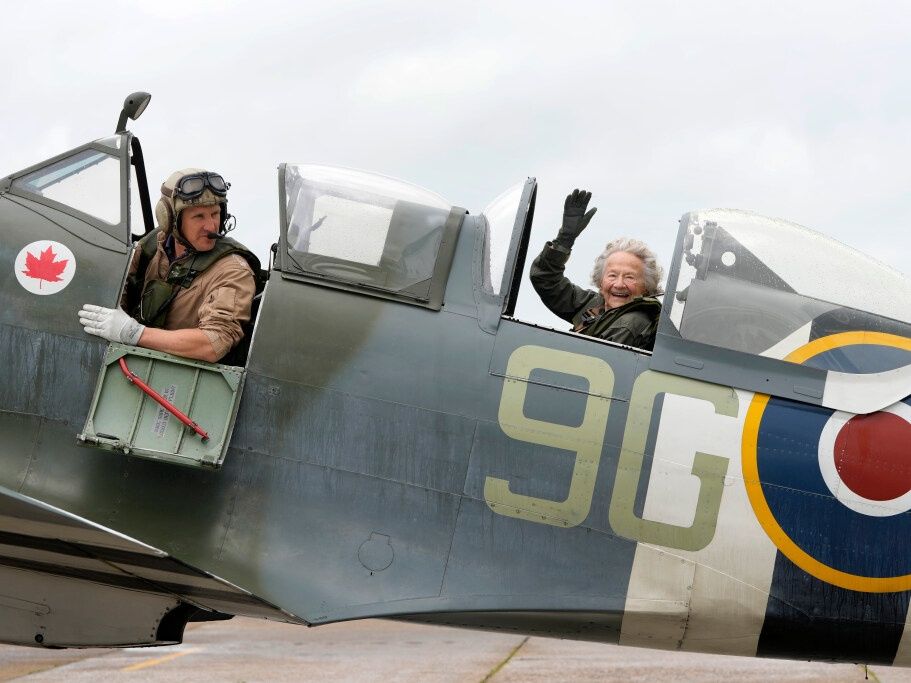 NextImg:99-year-old Second World War veteran reveals her secret to joining the Navy