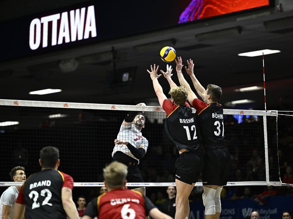 NextImg:Marr scores 27 but Canada falls to Slovenia 3-2 in Volleyball Nations League