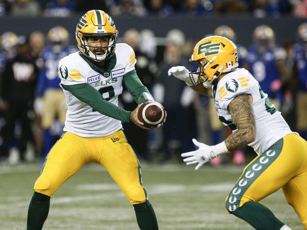 NextImg:Bethel-Thompson, Ford forging QB partnership at Elks training camp