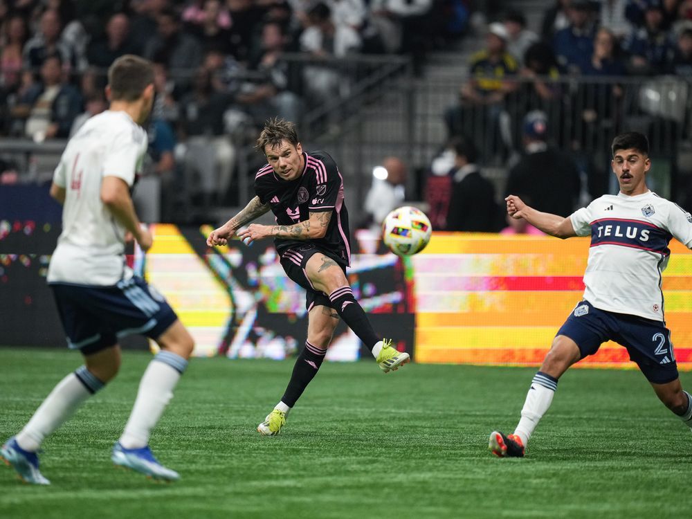 NextImg:No Messi, no problem: Inter Miami downs slumping Vancouver Whitecaps 2-1