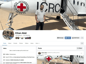 Ethan Abid's Facebook profile