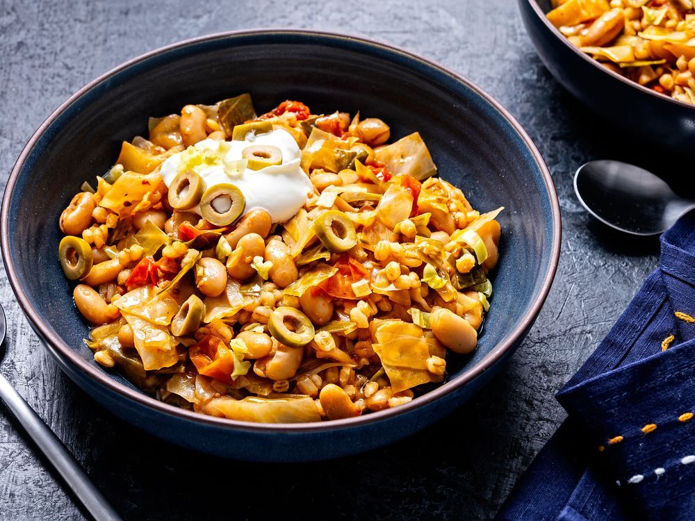 NextImg:This tomato, barley and bean stew is thrifty, hearty and flexible