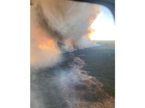 The Parker Lake wildfire