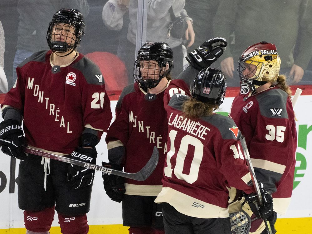 NextImg:PWHL Montreal looks to halt Boston's celebrations: 'They think they have it'