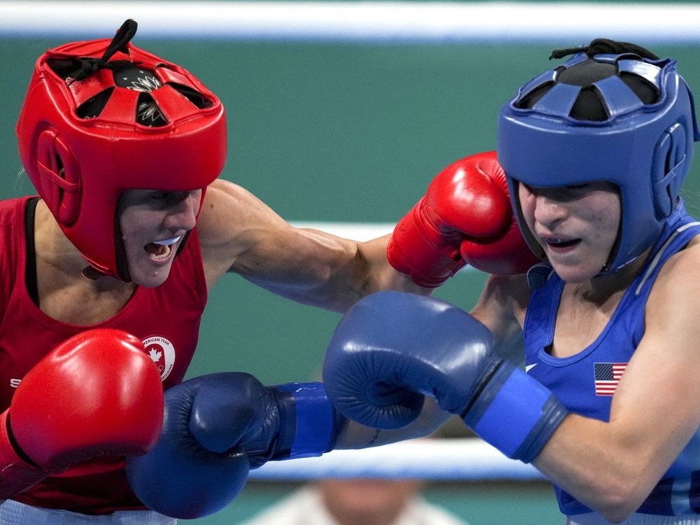 NextImg:Canadian boxer Mckenzie Wright moves on at Olympic boxing qualifier in Bangkok