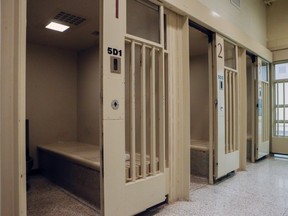 Interior of a prison
