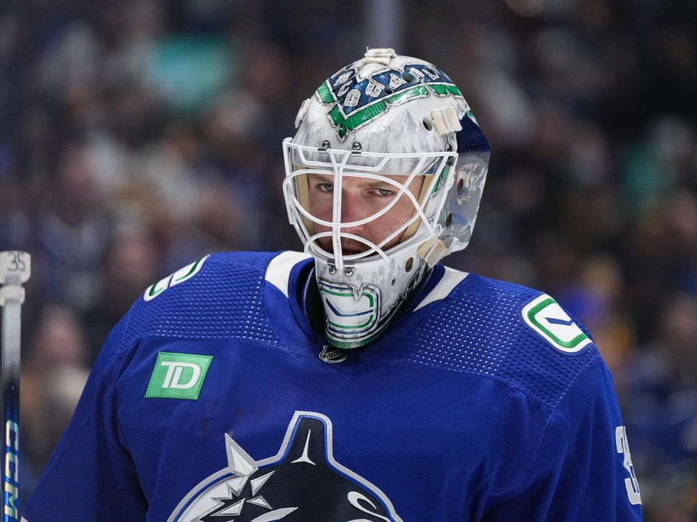 NextImg:Canucks' Tocchet says Demko improving, top prospect Lekkerimaki an option for Game 5