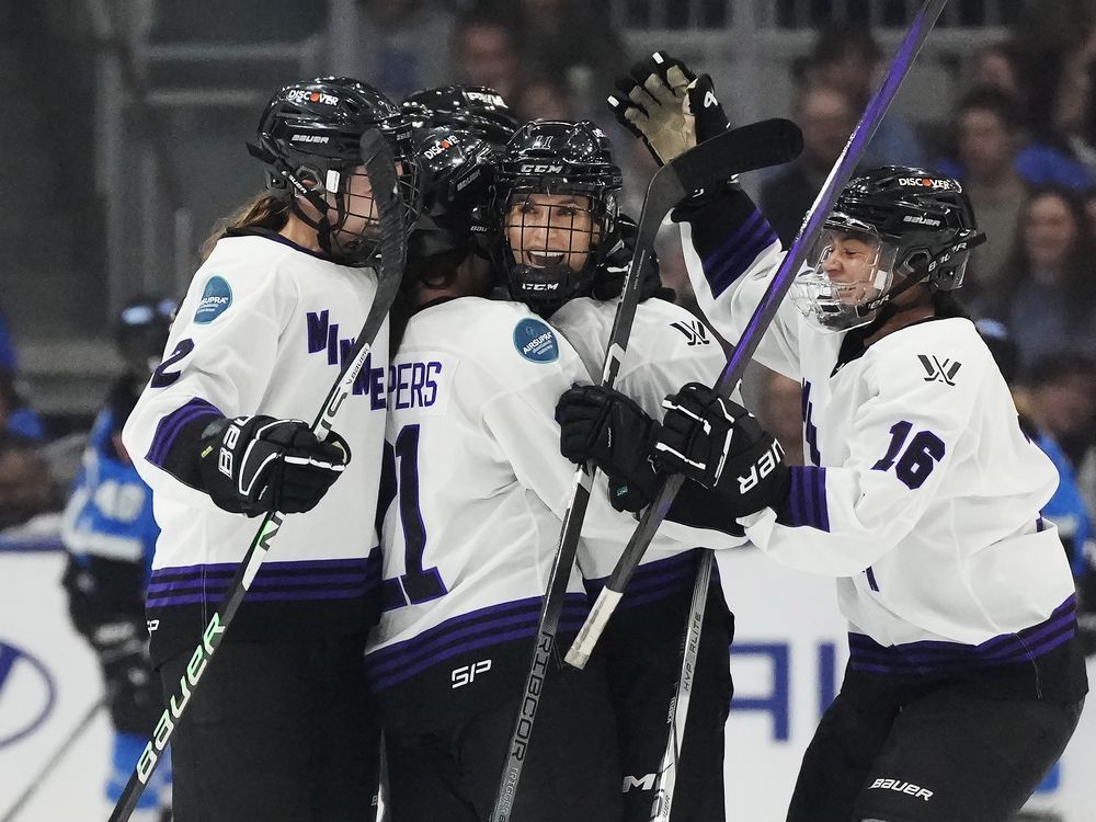 NextImg:PWHL Minnesota's Canadian players bask in glow of Walter Cup win