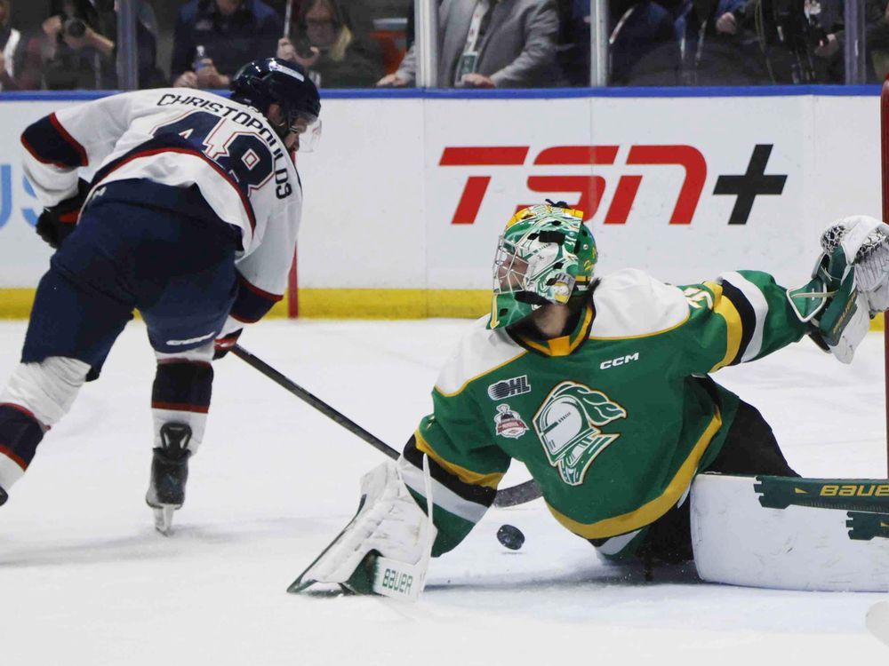 NextImg:Cowan's winner lifts Knights past Spirit to earn Memorial Cup final berth