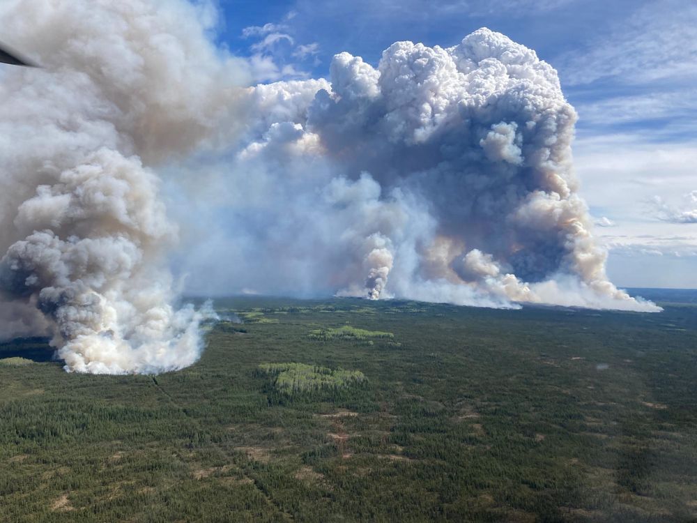 NextImg:Fort Nelson, B.C., wildfire expands to 127 square kilometres, but away from town