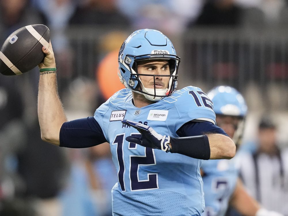 NextImg:CFL suspends Argos quarterback Kelly for minimum of nine games
