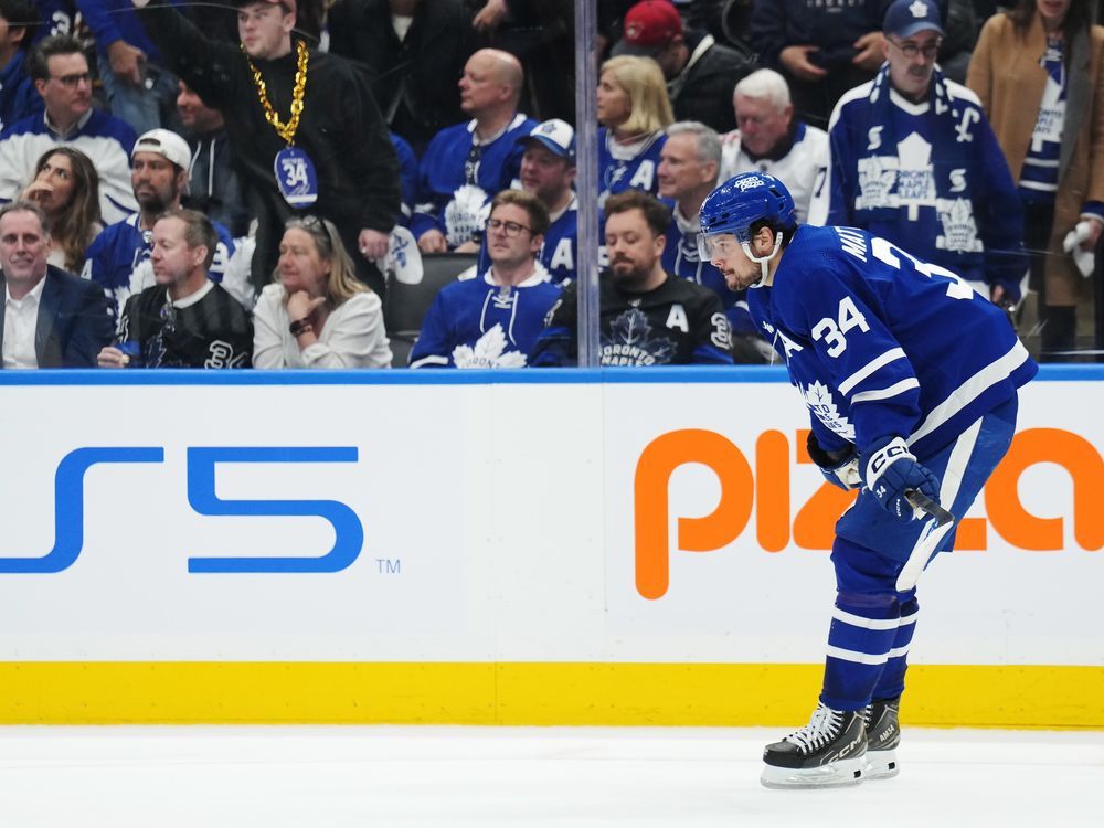 NextImg:Auston Matthews to miss second straight playoff game with Leafs facing elimination