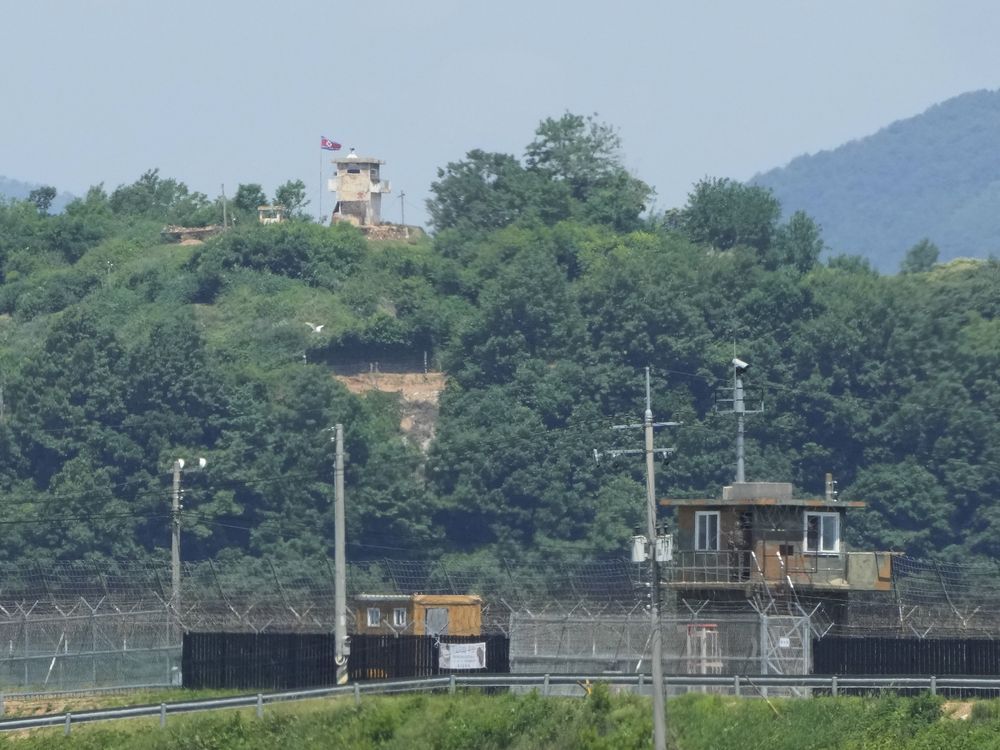 NextImg:North Korea blows up parts of inter-Korean road and rail links in a symbolic display of anger