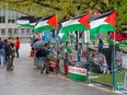 Pro-Palestinian encampment