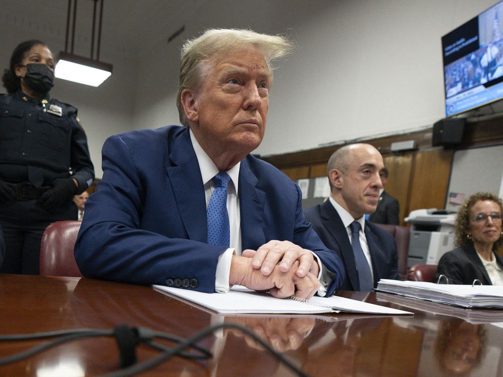 NextImg:Trump bid to dismiss hush money conviction rejected because of Supreme Court immunity ruling