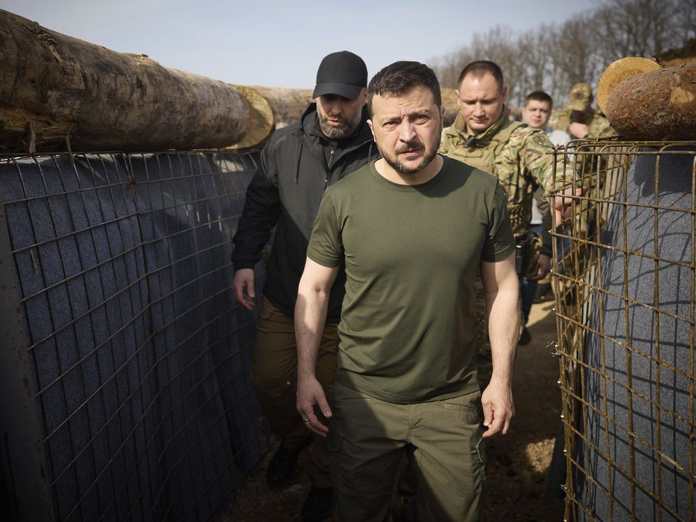NextImg:Russia puts Ukrainian President Zelenskyy on its wanted list