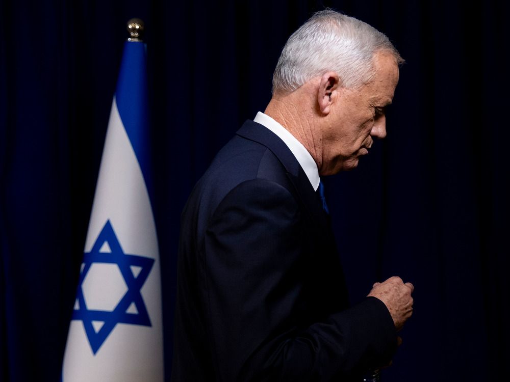 NextImg:Centrist Benny Gantz quits Israel’s war Cabinet, citing frustrations with Netanyahu