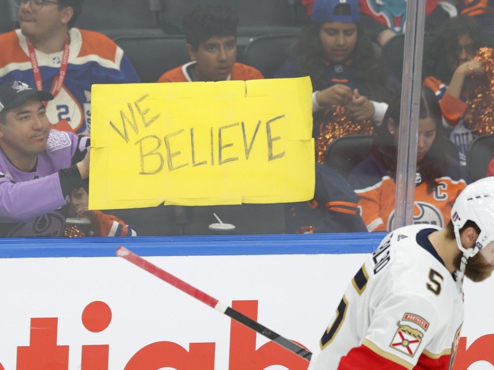 NextImg:Edmonton Oilers one win away from history after pushing Stanley Cup final to Game 7