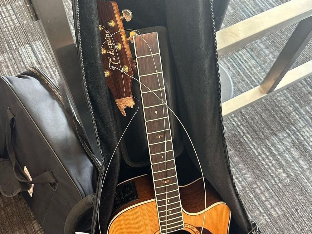Newfoundland band says Air Canada destroyed their guitar