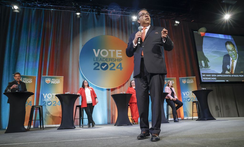 Former Calgary Mayor Naheed Nenshi Voted New Alberta NDP Leader In ...