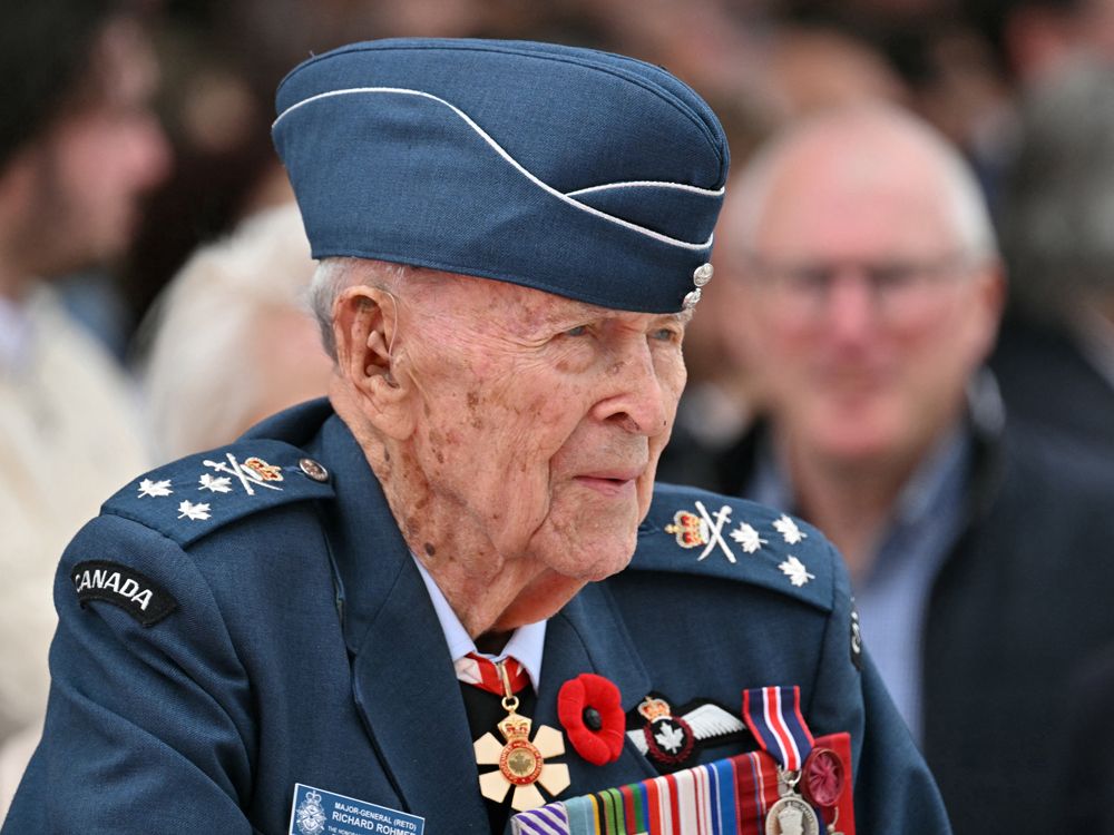 NextImg:'A heavy cost': Canadian veterans, politicians mark sombre 80th D-Day anniversary in France