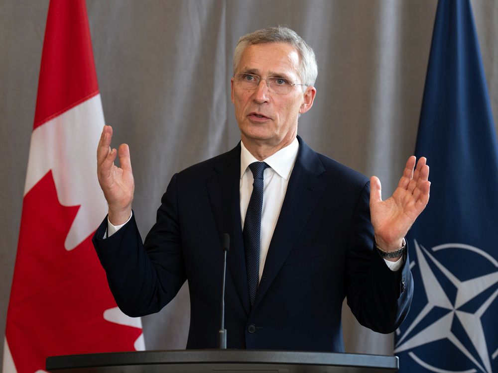 NextImg:Defence spending must be a budget priority for NATO members, secretary-general says in Ottawa