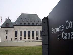 Supreme Court of Canada building.