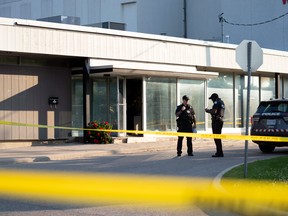 Toronto shooting scene.