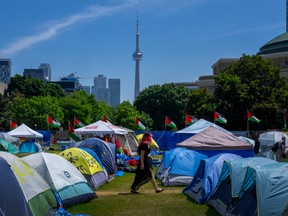University of Toronto encampment.