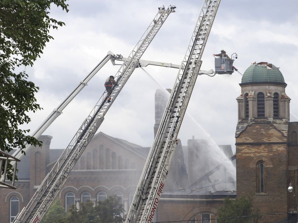 NextImg:Fire in historic Toronto church destroys Group of Seven artworks