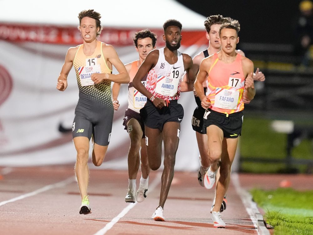 NextImg:Mo Ahmed, Gabriela DeBues-Stafford win 5,000-metre races at track and field trials