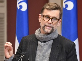 Quebec City Mayor Bruno Marchand