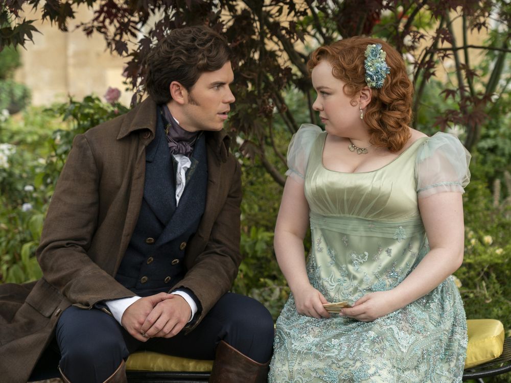 NextImg:Luke Newton and Nicola Coughlan tease rocky romance for their 'Bridgerton' characters