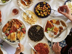 A Turkish family lunch