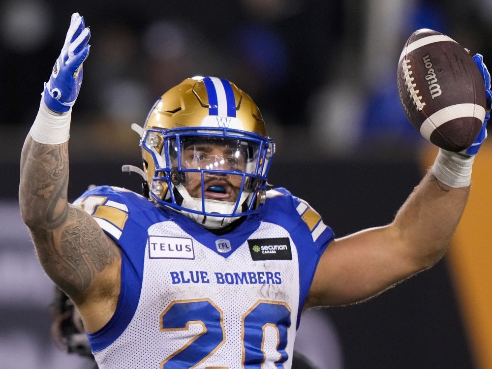 NextImg:Blue Bombers star running back Oliveira among CFL players to watch in 2024