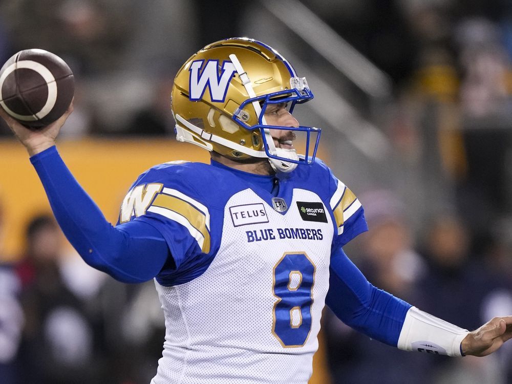 NextImg:Deep, talented Blue Bombers look for fifth straight trip to Grey Cup